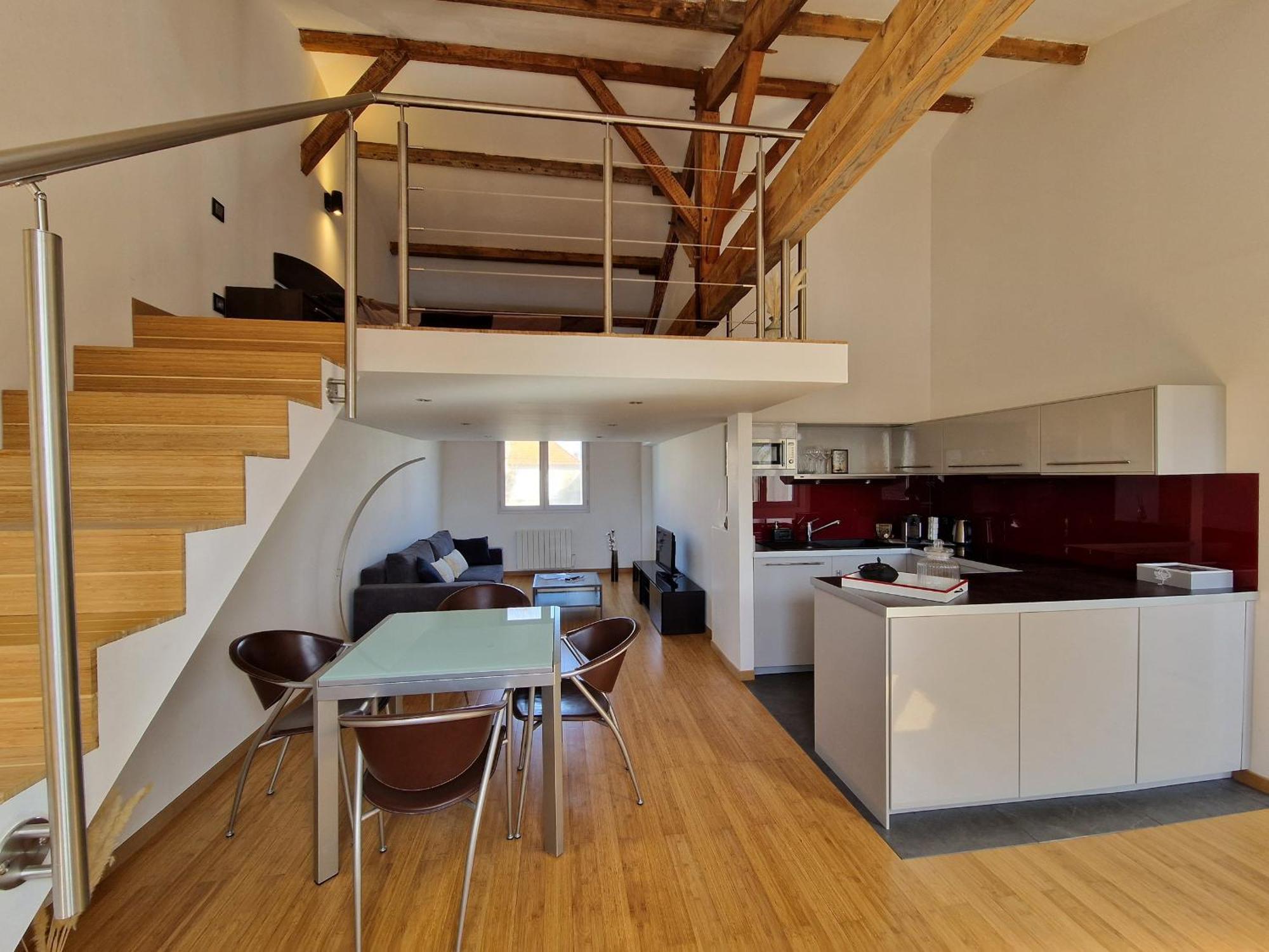 Loft 4 Pers Centre Chatelaillon-Plage, A Deux Pas De La Mer Et Du Casino, Wi-Fi Inclus - Fr-1-706-26 Luaran gambar